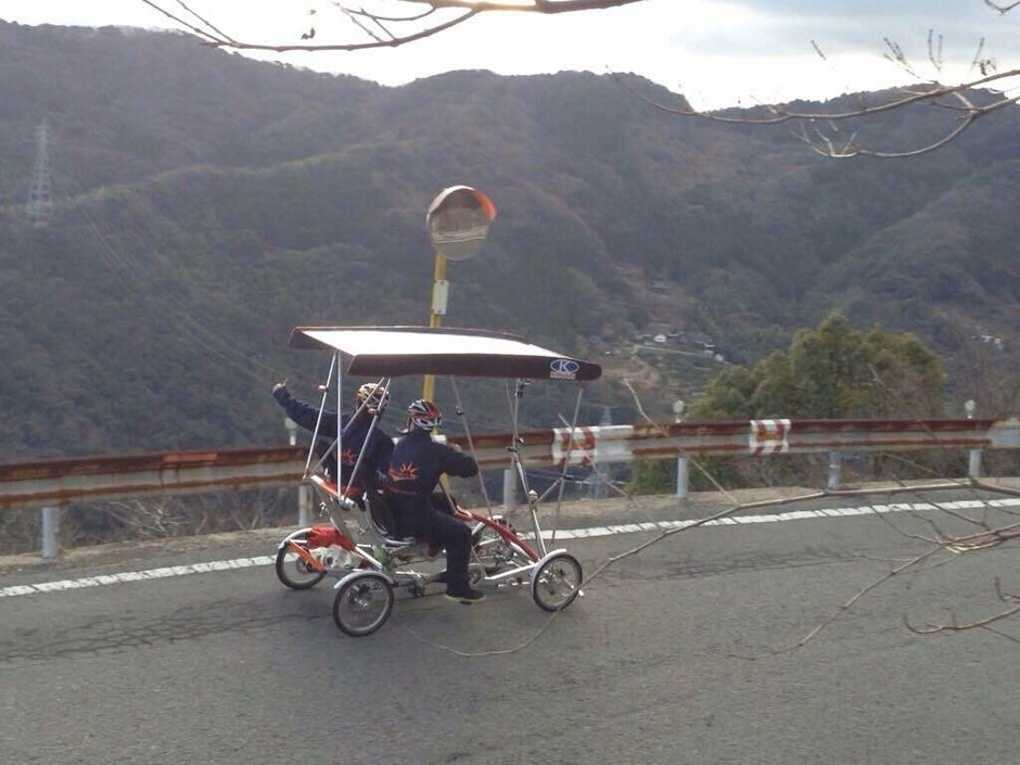 四輪自転車、和歌山縦断！