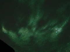 デジタルドームシアターに映るナミビアの星空
