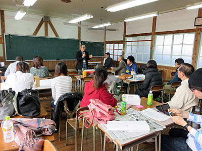 合宿コースの様子