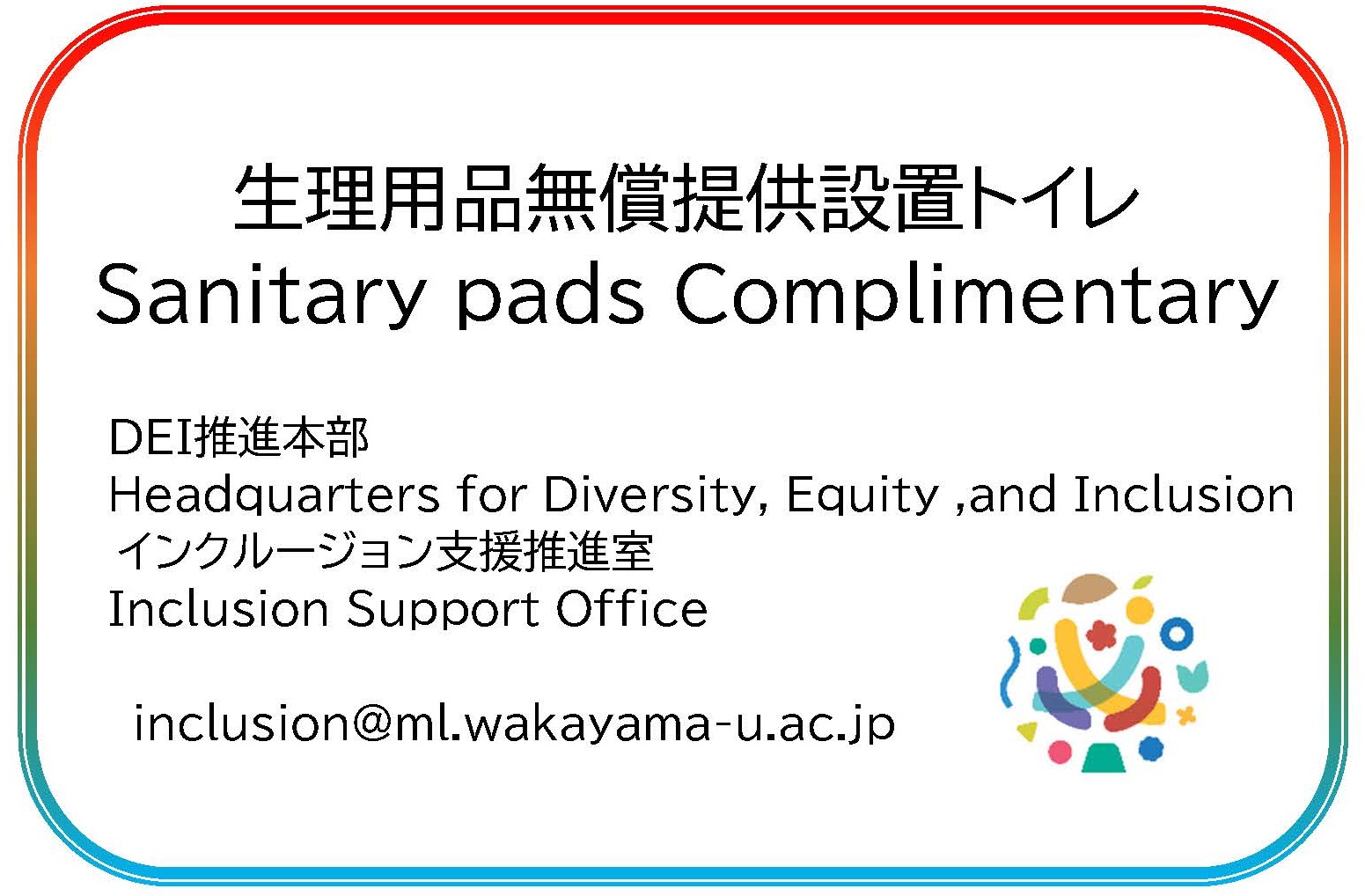 設置場所表示