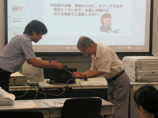 R1後期オープンキャンパスセミナー 授業風景4