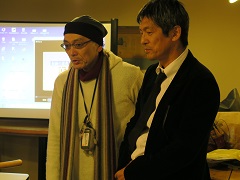 海津一朗先生と吉田泰士さん