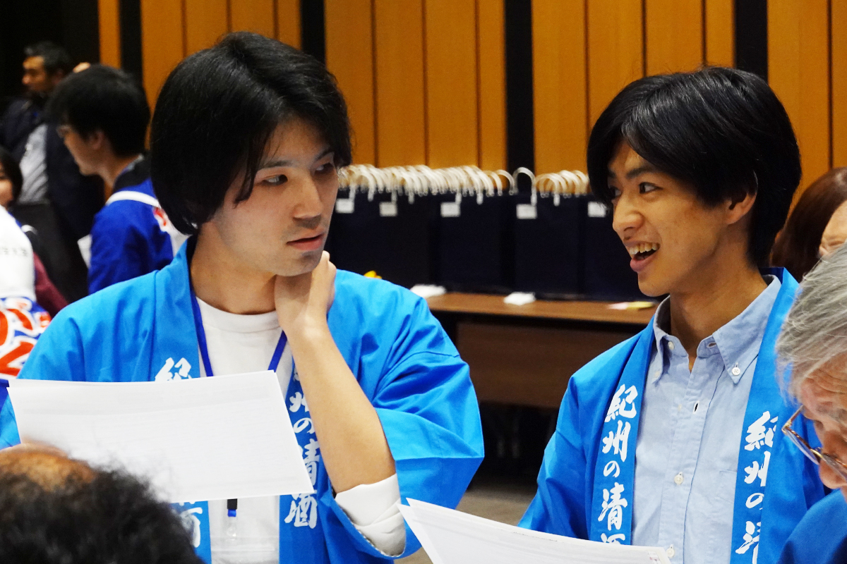 きき酒選手権大会懇親会