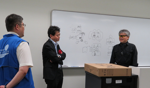 文科省原参事官との懇談