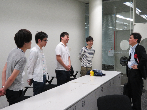 文科省原参事官との懇談