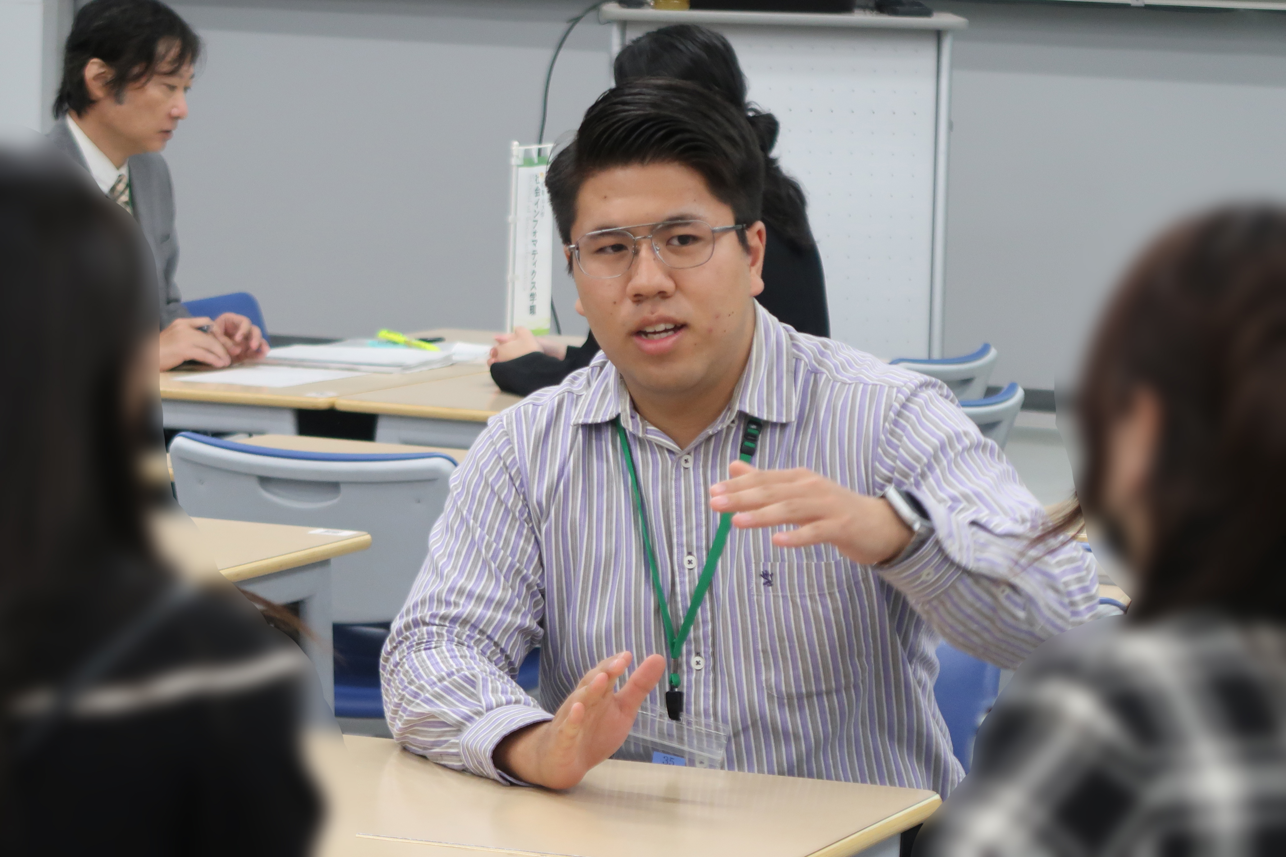 11月9日社会インフォマティクス学環入学説明会の様子07