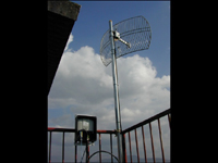 写真2：岩出側アンテナ