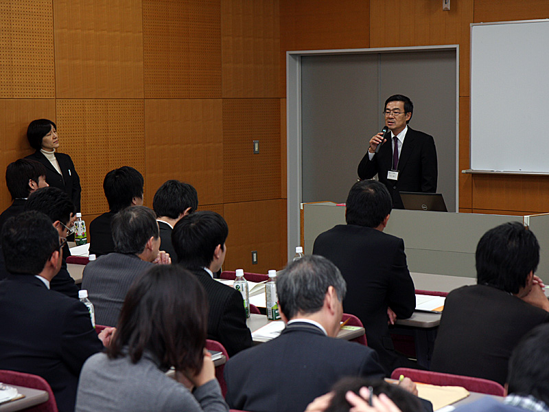 和歌山化学工業協会 竹田会長による挨拶