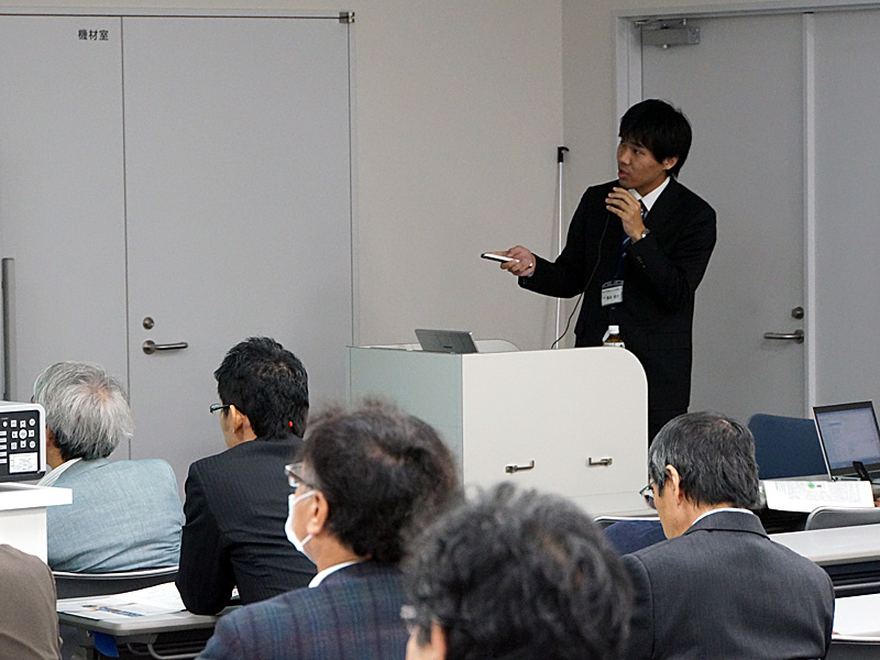 和歌山大学大学院システム工学研究科 最田裕介助教による口頭発表